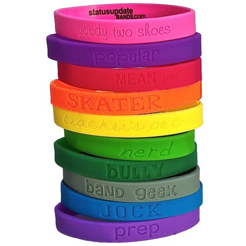 Status Update Bands Cliques Pack Regular