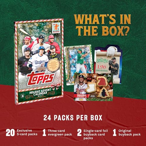 2025 Topps Holiday Baseball - Factory Sealed - Advent Calendar - Image 6