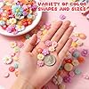 X Hot Popcorn 100PCS Flatback Resin Flower Charms Cabochons Embellishment Mixed Colors Daisy Resin Slime Charms for Diy Scrapbooking Hair Clip Decor #4