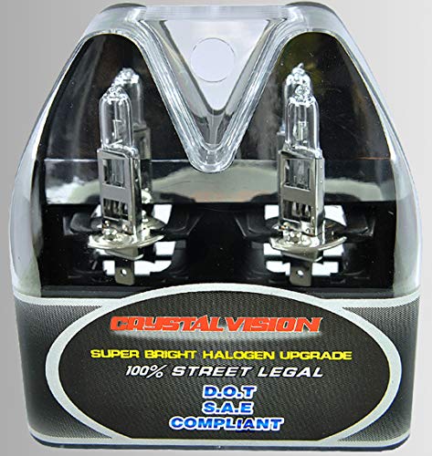 ICBEAMER H1 12V 55W Direct Replacement Can Replace 64152 31393 64150 Factory Standard Halogen Light Bulbs w/Mbox