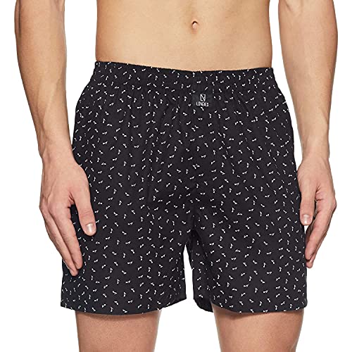 Image of Longies Men's Cotton Printed Regular Boxer Shorts