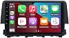 Radio para auto con GPS, Bluetooth y pantalla de 9 pulgadas, compatible con Honda Civic 2016-2020, doble DIN, Android 13 1