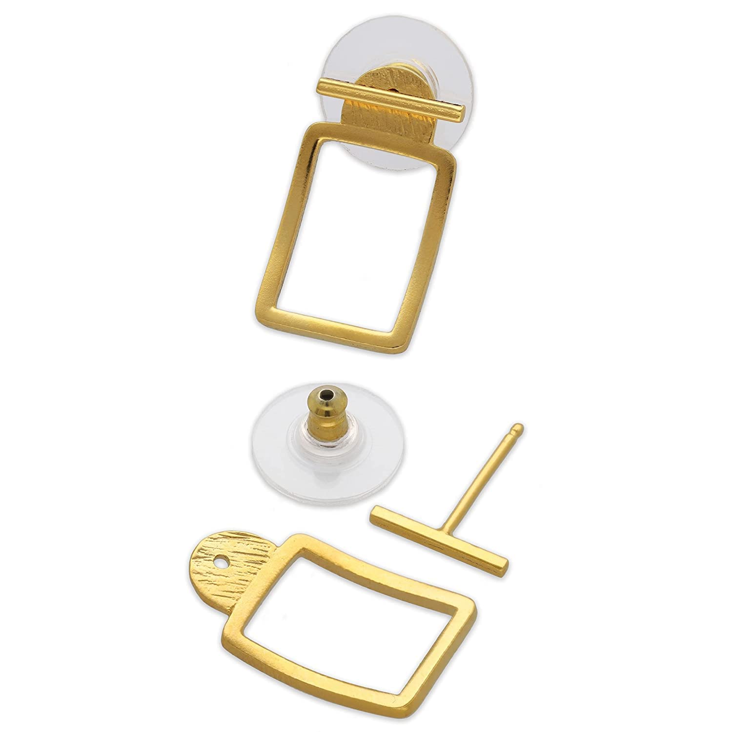 Handmade geschenk für sie Gold Sterling Silber Ohrring Jacken, Geschenk Silber Ohr Jacke Ohrringe, minimalistische Ohrringe, Statement Ohrringe doppelseitige Ohrringe vorne hinten Ohrringe