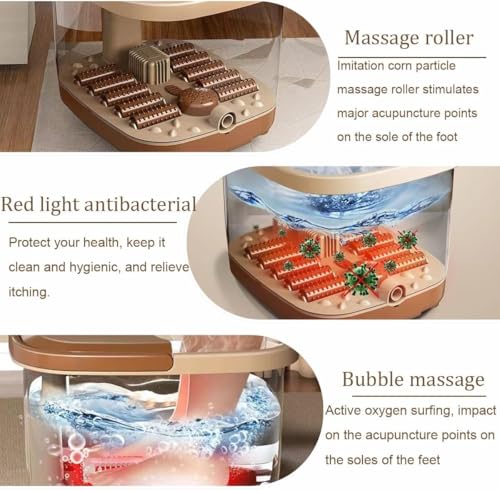 Spa para pies con masaje y calefacción miniatura 4
