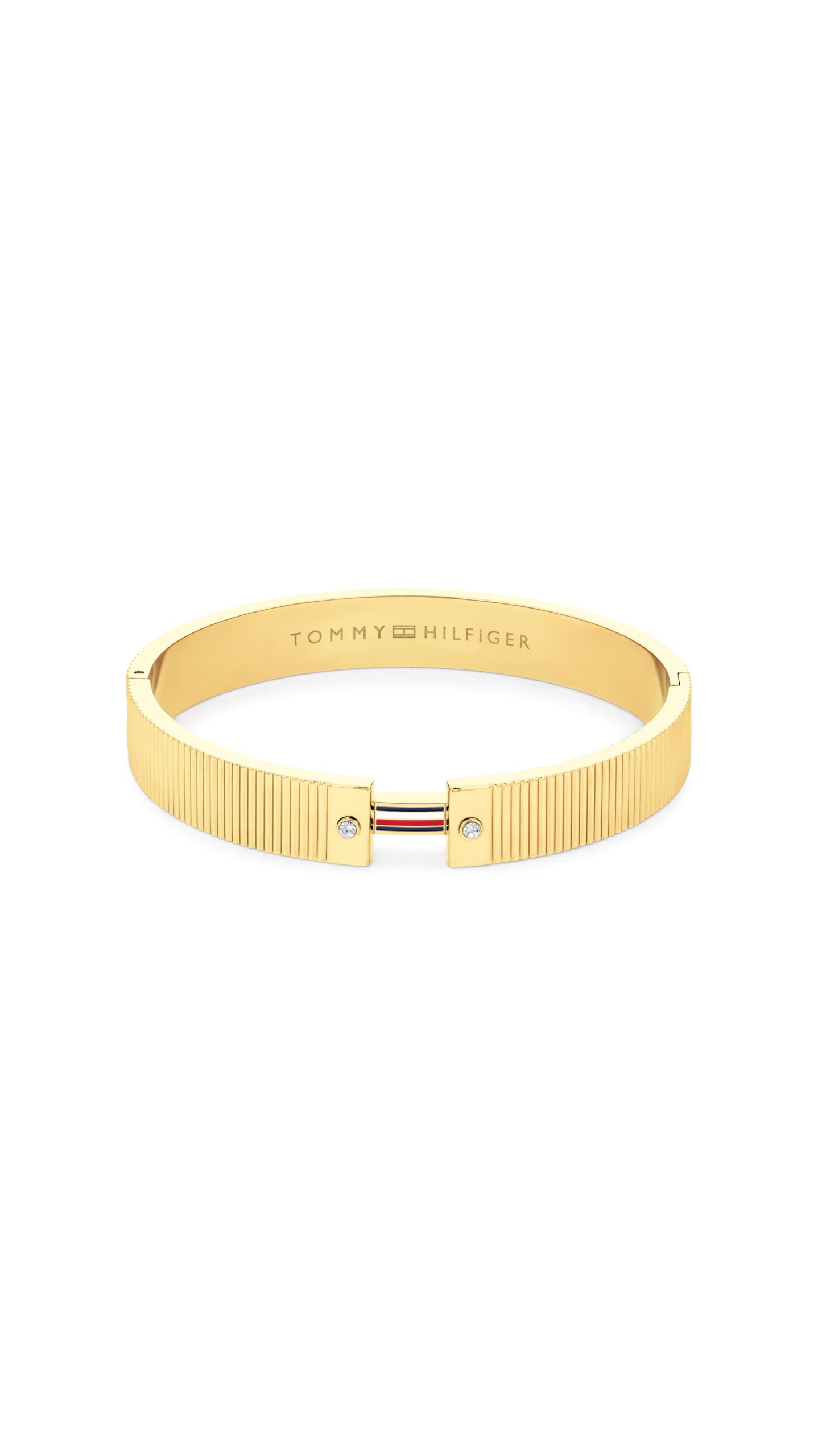Tommy Hilfiger 2781046 Stripes Chunky Gold-Tone Bracelet Jewellery