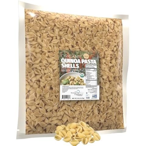 Mountain High Organics Gluten Free Organic Quinoa Pasta, Shells - 5lb Bag Cover