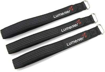 Lumenier Indestructible Kevlar Lipo Strap - 16x300mm (3pcs) - Black
