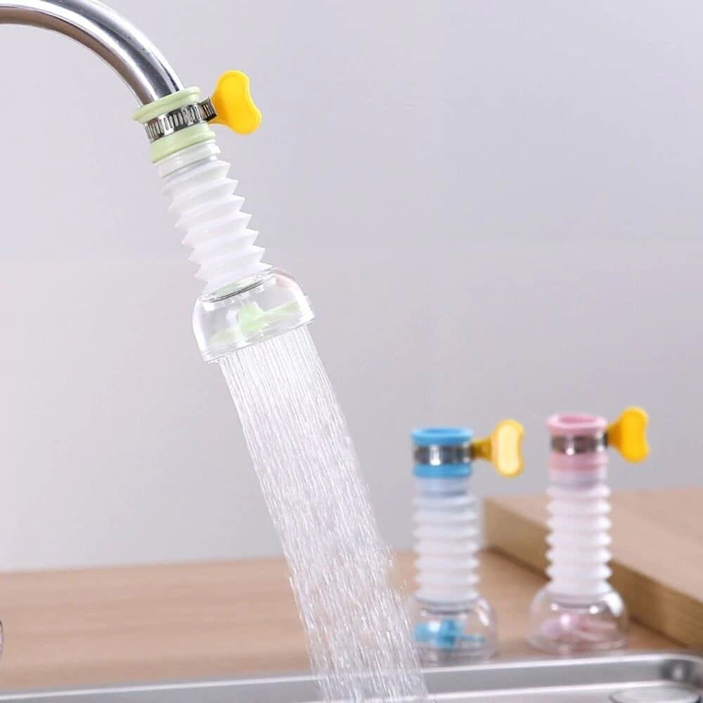 Extension for Sink Kitchen Gadgets Adjustable Water Saving Faucet 360 Degree Rotating Pipe Smart Appliances Health Faucet Filter Tools ABS PVC Plastic Multi Color 1pcs-picture-27