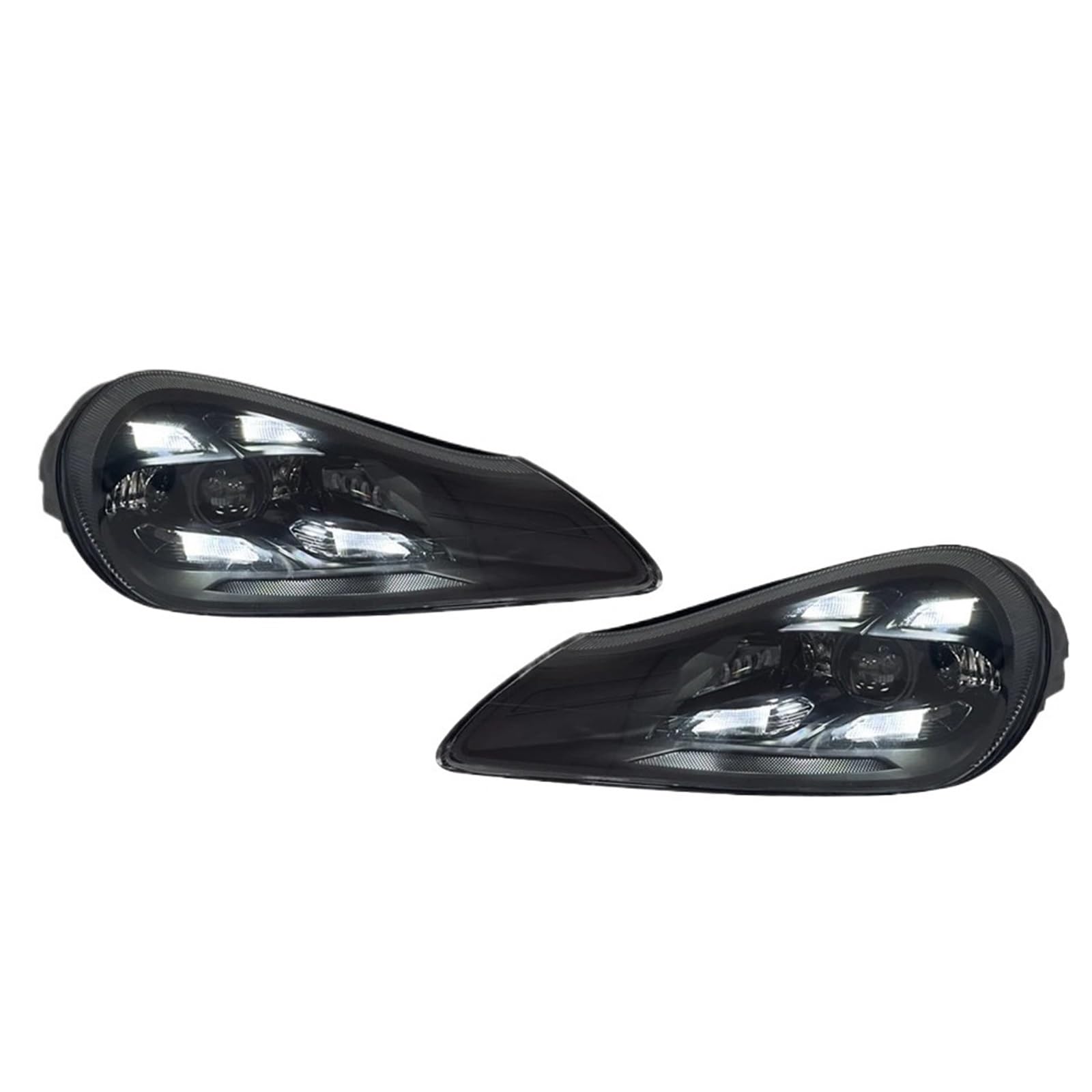 Head Lamp Para reflektorów samochodowych LED pasuje do Porsche Cayenne 957 2007-2010 Przednie światła reflektorów DRL