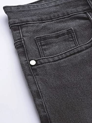 Image of Hubberholme Men's Stretchable Slim Fit Jeans - Casual Cotton Jeans for Men