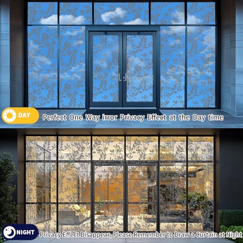 Vinilo decorativo para ventana QHYsunshine 17.5x78.7 in miniatura 6