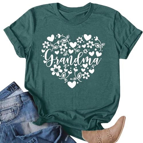 T-shirt col rond imprimé pour femme au style tendance au quotidien