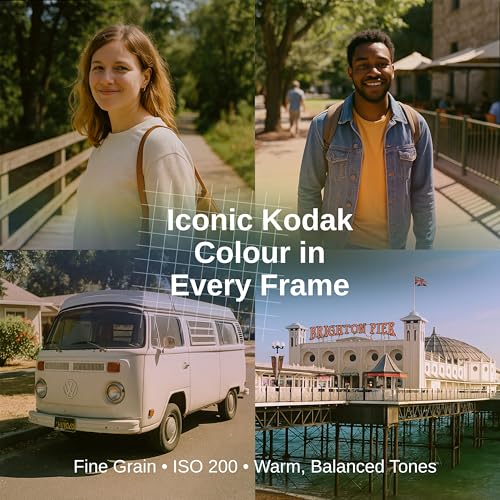 Camera Film Bundle with Kodak Gold 200 Medium Format Film 5-Pack & Clikoze Storage Case - Image 2
