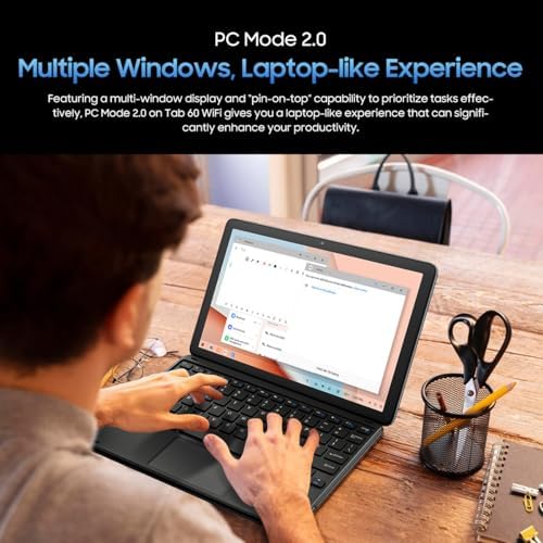 Blackview Tab 60 WIFI Android 14 Tablet, 12GB+128GB(1TB Harici SD), 10.1'' HD+ Ekran, 5100mAh Pil, 5MP+13MP Kamera, 8.5mm Ultra İnce, Bluetooth WIFI 6, Çift KUTU Hoparlör, Yüz Kilidi Gri - Görsel 8