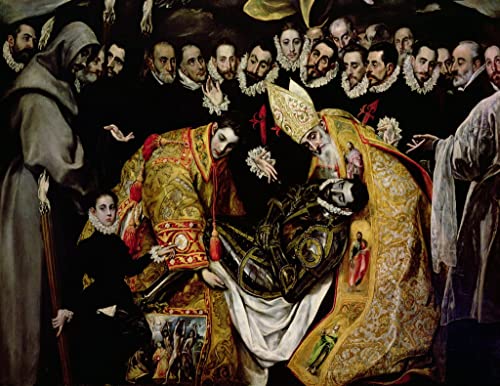 Tableau El Greco l'enterrement Oforgaz pour habiller un grand mur vide