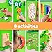 SPARK & WOW Crocodile Activity Wall Panels - Ages 18m+ - Montessori Sensory Toy - 8 Activities - Busy Board - Toddler Room Decor