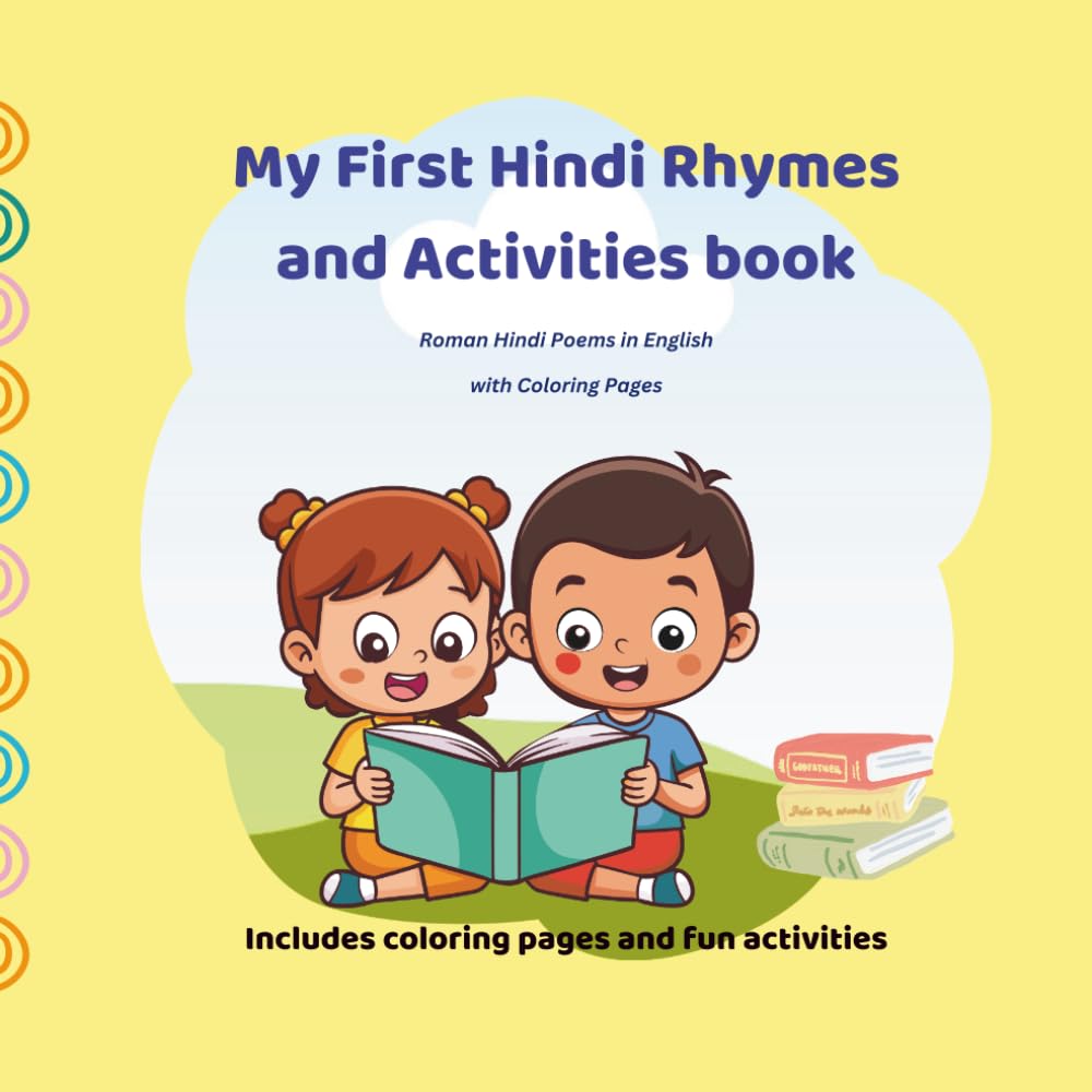 My First Hindi Rhymes And Activities Book
