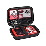 Hermitshell Hard Travel Case for Trovono/JAFATOY/GAMPLAE/Anyando/HIJJJPS Classical FC Games Handheld Game Machine Retro Mini Game Player (Not Include The Handheld Game Console ) (Black)