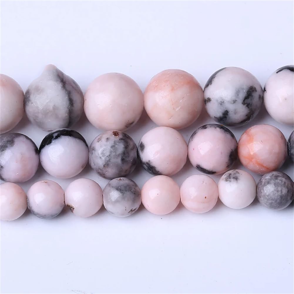 Cuentas Redondas De Piedra De Jaspe Natural De 6 Mm Para
