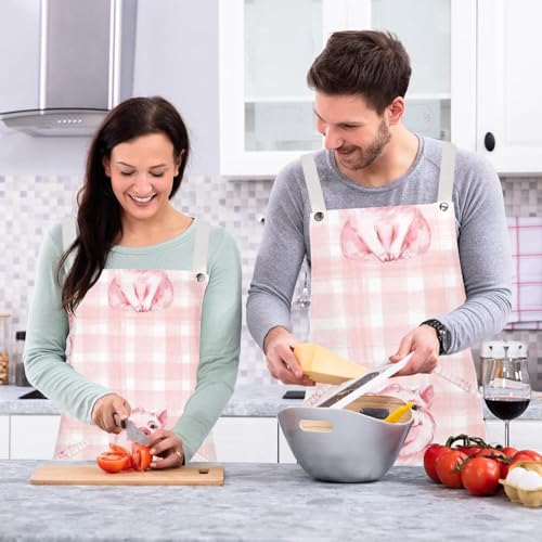 Tablier de cuisine anti-taches pour le travail et la préparation des repas
