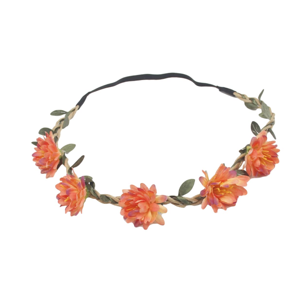 HealevedBohemia Hairband Tiara Floral Crown Headband Girl Crown Girl Headbands Floral Headdress