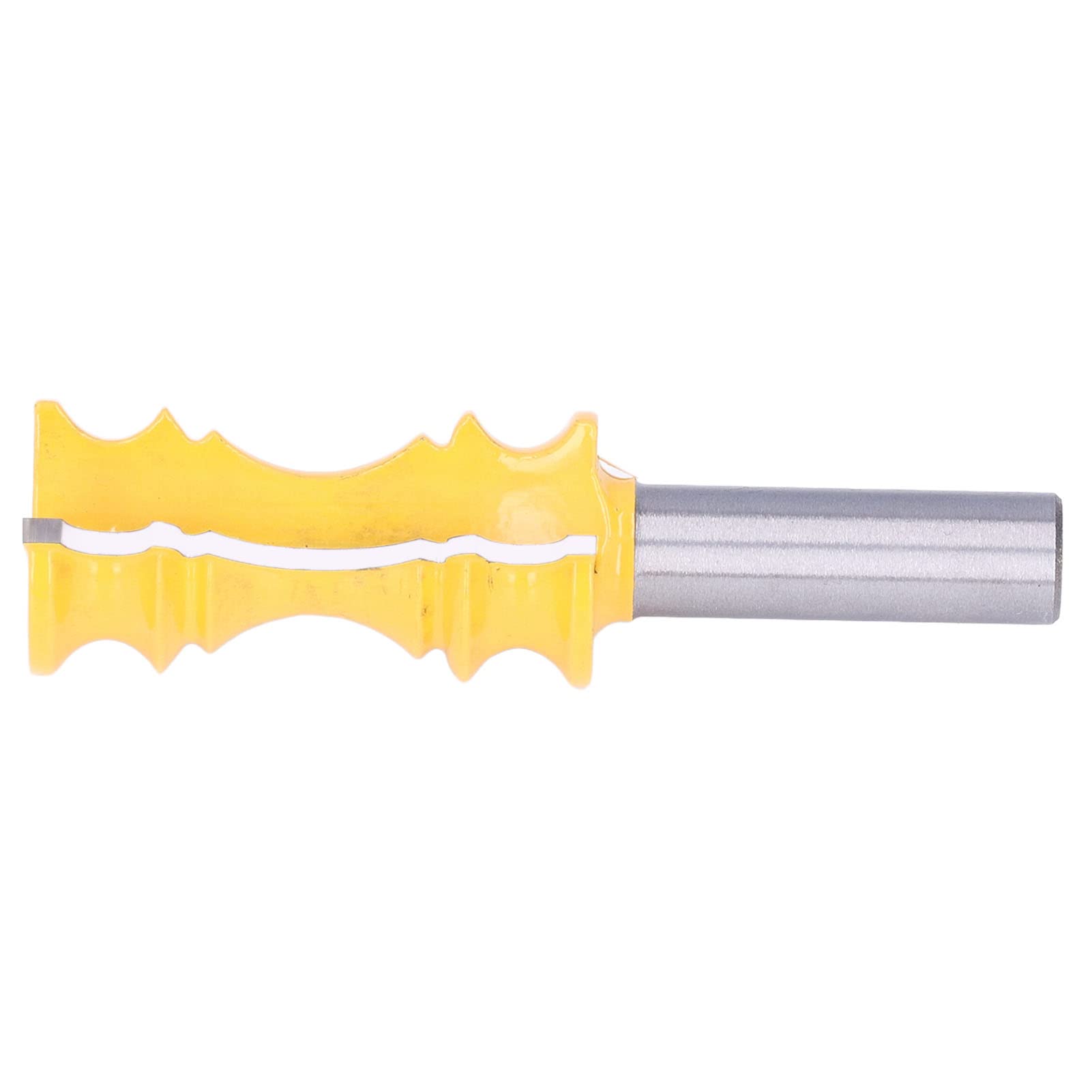 Fresa para madera en forma de T, Broca enrutadora for moldura de riel silla corona, hoja aleación acero al carbono 1-1/8 pulgadas y 2, madera blanda dura