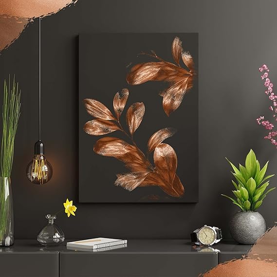 Image of A.K GOLD LEAF 100 Sheets 8x8cm Copper Leaf Sheets Foil Paper for Gilding Crafting DIY Arts Project Crafting Decoration Makeup Spa Art Craft Work (Copper)