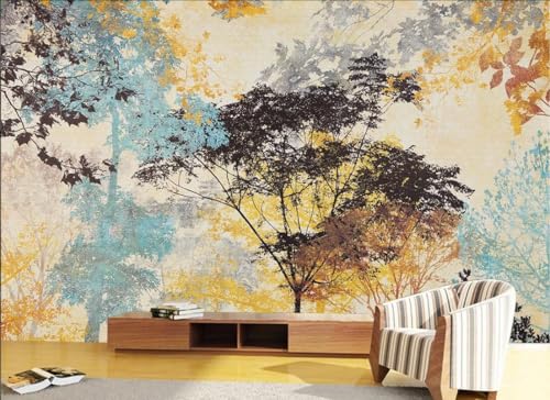 Poster geant mural pour salon pour dynamiser un mur blanc triste - 2