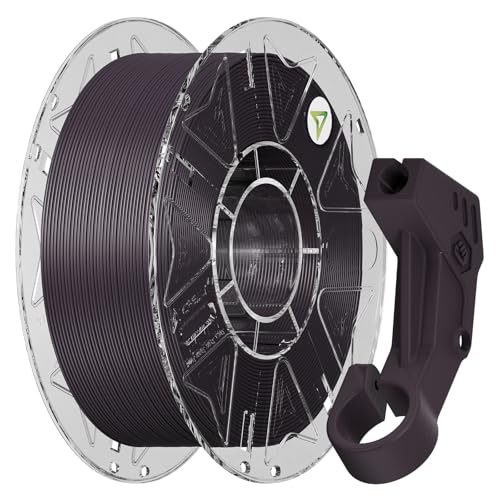 Image of Creality Carbon Fiber PETG Filament 1.75 mm 1KG, Hyper PETG-CF Filament, Matte Finish, Heat-Resistant, High Strength & Outdoor Durable, High Speed 30-600mm /s, Fits for Most 3D Printers, (Purple)