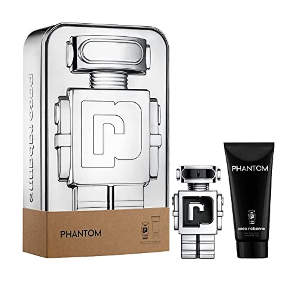 Paco Rabanne Phantom 3-teiliges Geschenkset Eau de Toilette 50 ml - Duschgel 100 ml