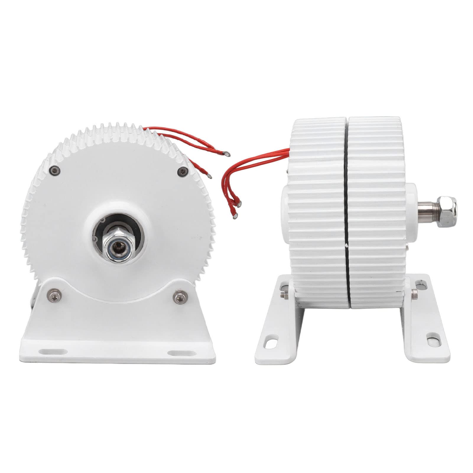 Generador de viento magnético permanente de 3 fases, generador eléctrico eficiente para aplicaciones domésticas e industriales, cobre puro (400 W 12 V)