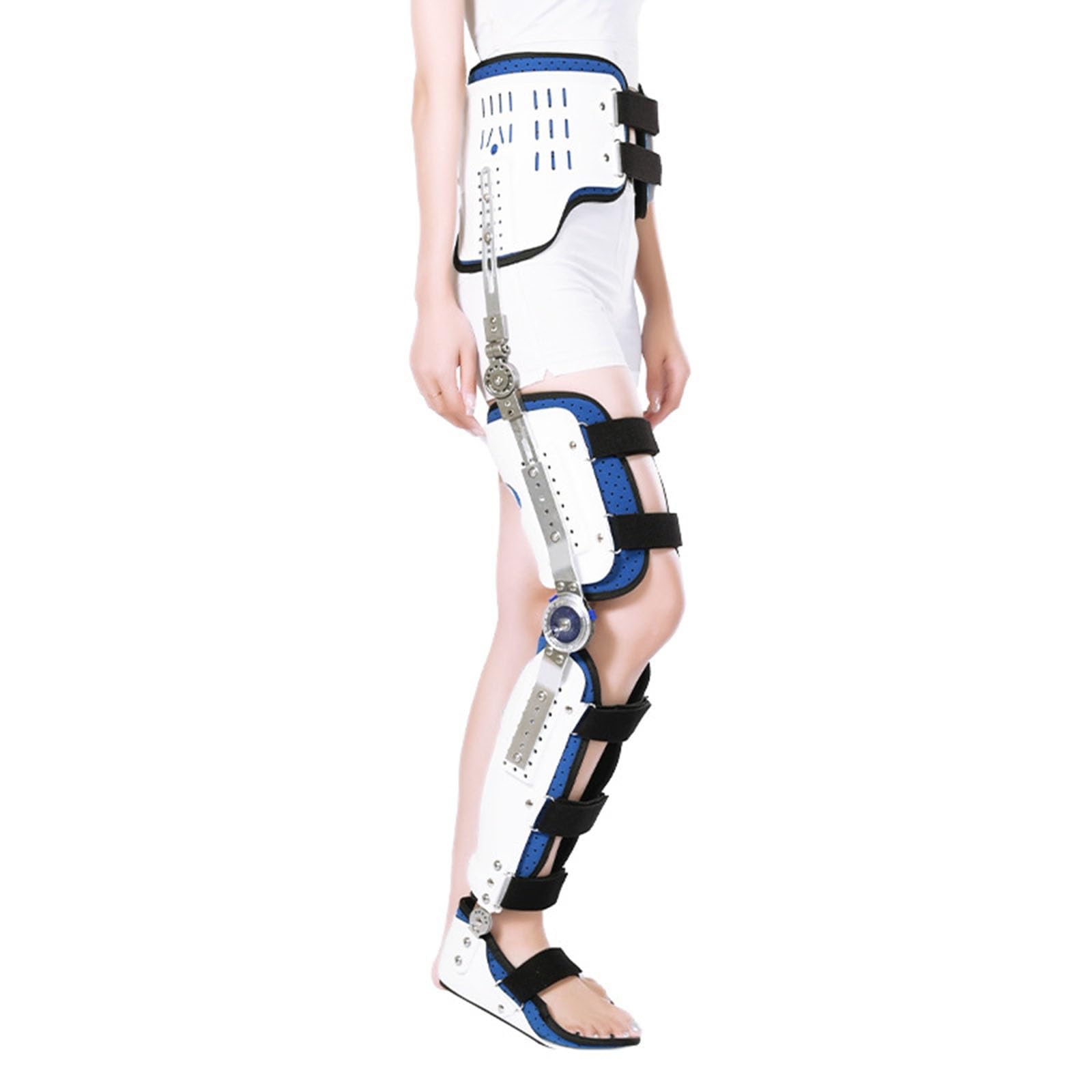 Ortopedyczny Stabilizator Stawu Biodrowego, Regulowany, Zawiasowy Stabilizator Stawu Biodrowego, Stabilizator Stawu Kolanowego I Kostki, Wytrzymały Stabilizator Stawu Biodrowego I Kostki, Sprzęt Do R