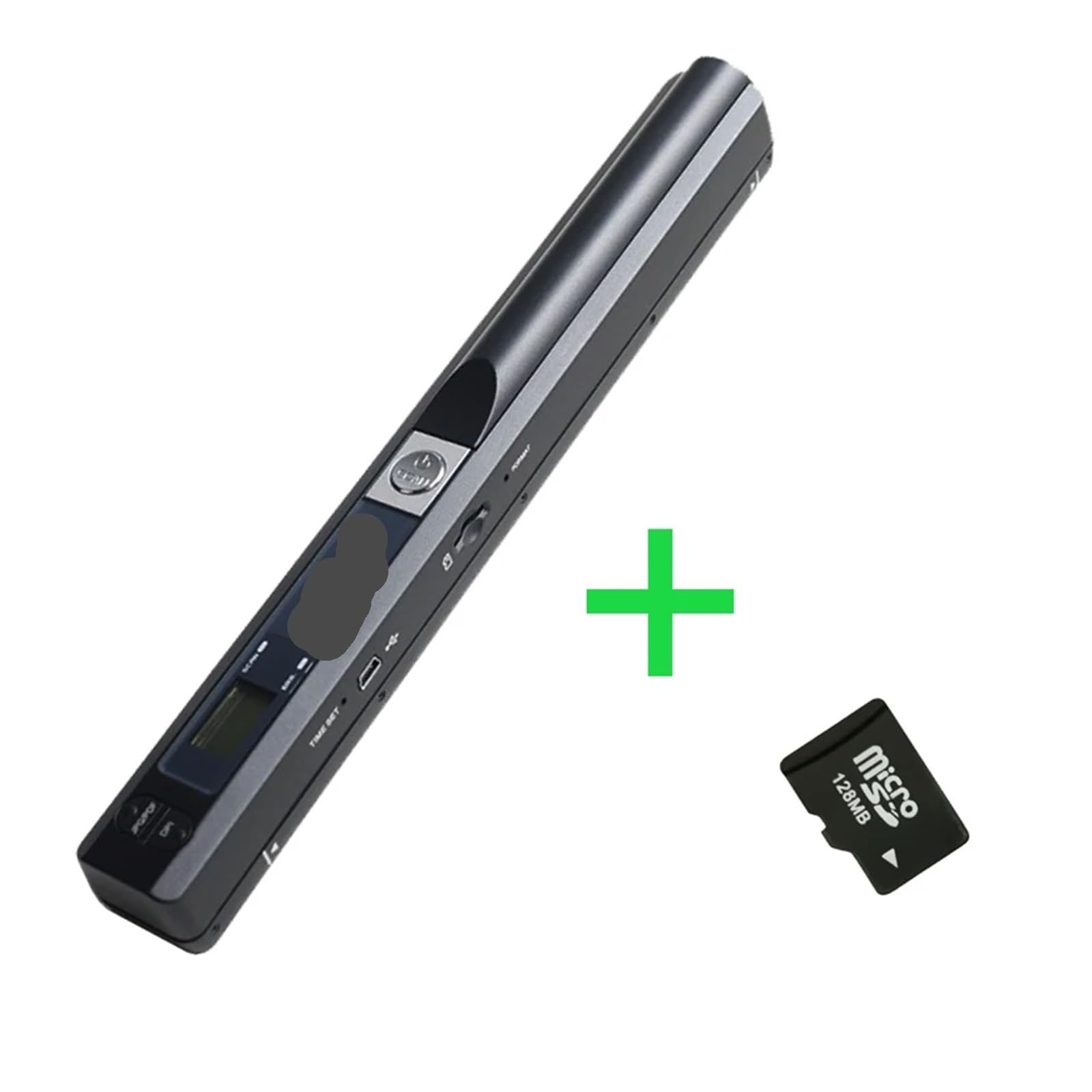 Scanner portatile, Mini scanner portatile Display LCD da 900 DPI Formato JPG/PDF Immagine del documento Iscan Scanner A4