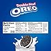 OREO Double Stuf Chocolate Sandwich Cookies, 12 Snack Packs (3 Cookies Per Pack)