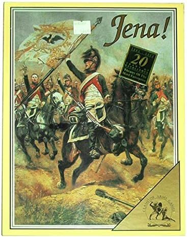 JENA! Napoleon Conquers Prussia 1806 Board Game COA 9602-55