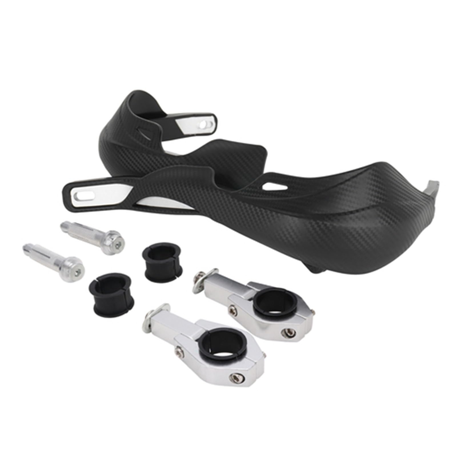 Guardamanos Para YA.MA.HA Para KAWASAKI Para SUZUKI Para Husqvarna Para Motocicleta Beta 22MM 28MM Protector Manillar Mano Protector Barra Manillar Puños De Moto (Color : PU Pattern)