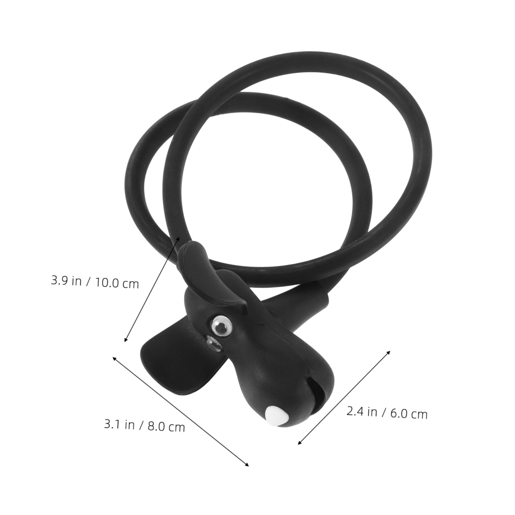 PRETYZOOM 1 Set Multi Function Cable Lock Wear Resistant Bike Cabinet Lock for Bikes Helmets Luggage Sports Gear Convenient Keyless Design for Easy Use