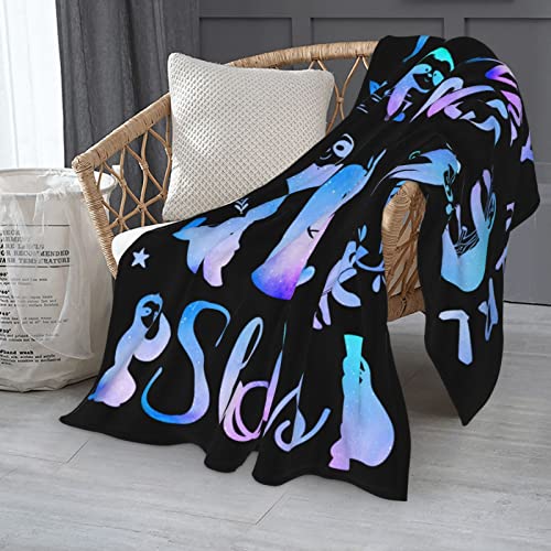 Image of Sloth Gifts for Women Girls Boys, Cozy Soft Fleece Throw Blanket for Bed Couch Travel Car Seat, Birthday Gifts for Moms from Daughter Son Mothers Day Christmas, Room Home Decor 60 inch x 50 inch