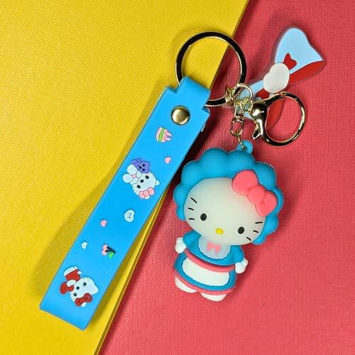 Image of OTTAVO Cute Cartoon 3D Silicone High -Quality PVC Material Keychain, Suitable for Boys and Girls - Pack of 1.