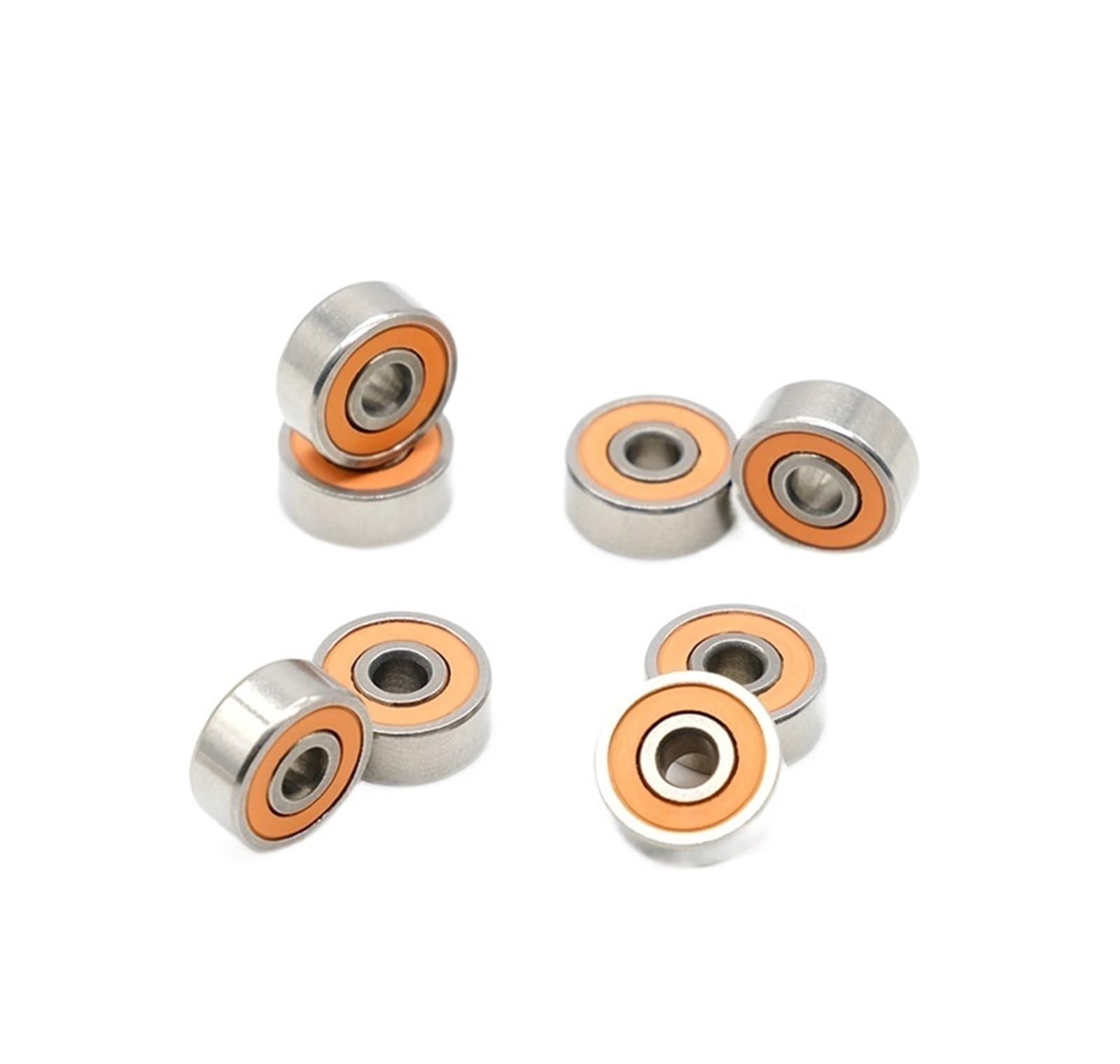 HYUJNAFZR Bimetal Seal Shield Micro deep Groove Bearing 1pcs SMR115 2OS CB 5X11X4mm Stainless Steel Hybrid Ceramic Ball Bearings