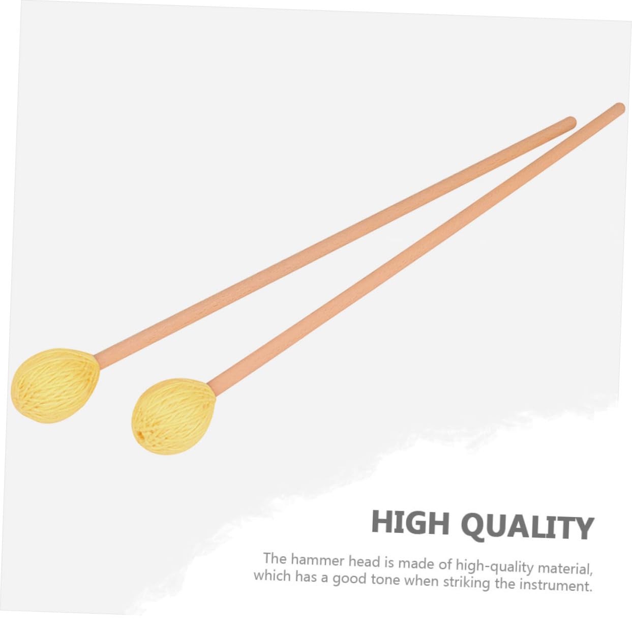 VICASKY 6piezas Baquetas De Marimba Arce Mallets De Percusión Premium Para Práctica De Instrumentos