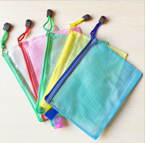 12 Pcs Folder Document Bag Case Office Book Holder A4 File Suit For Document, Examination Paper, Files And Other Size Paper.