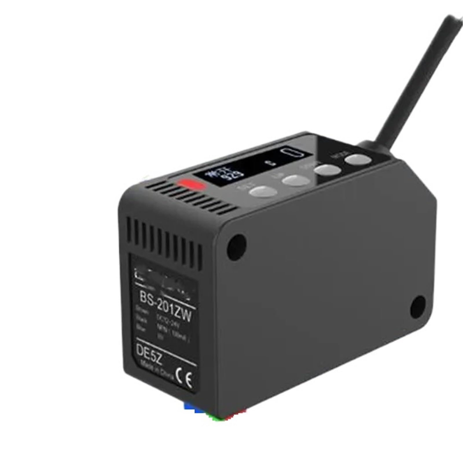 PXQCHAVLN 1pc BS-201ZW BS602 NPN PNP LX-101 Color Sensor Code Photoelectric Switch(BS-201ZW)