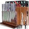 FULLHI-13pcs-gift-box-Knife-Set-with-Magnetic-Knife-Block-HolderCutting-Boardskitchen-Scissorsturkey-forksharpening-rodKitchen-Knife-Set-First-choice-for-gift-giving-Purple-Resin FULLHI 13pcs gift box Knife Set with Magnetic Knife Block Holder,Cutting Boards,kitchen Scissors,turkey fork&sharpening rod,Kitchen Knife Set First choice for gift giving (Purple Resin)