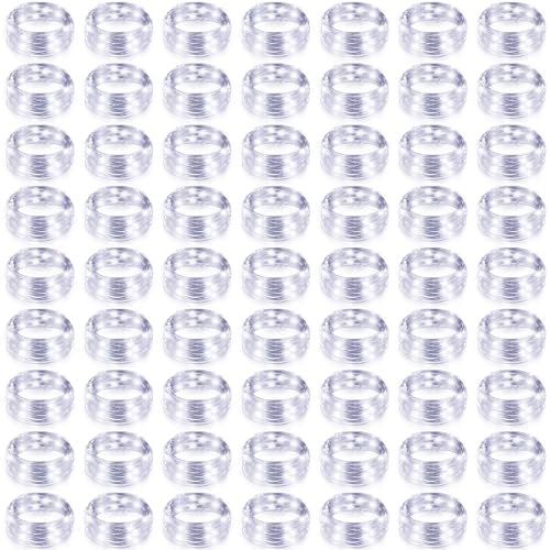 Tuanse 150 Pack LED Fairy Lights Battery Operated String 3 Speed Modes 7 Ft 20 LED Starry Wedding Decoration Waterproof Wire Twinkle Light for DIY Jar Bedroom Christmas (Cool White)