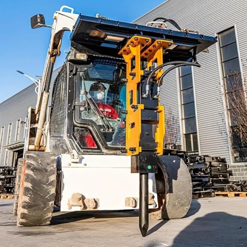 MIVA Skid Steer Hydraulic Breaker Attachment