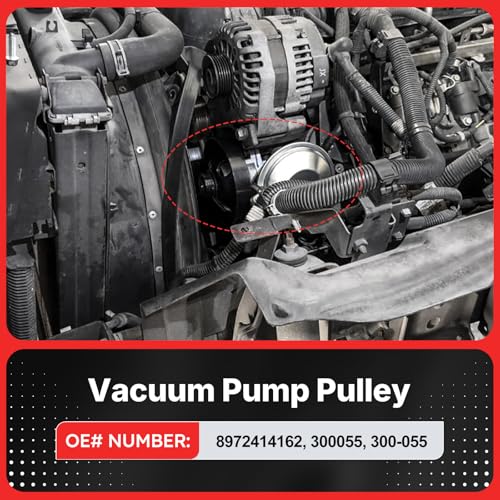 Polea para bomba de vacío 8972414162 Fit4drive para Isuzu NPR NPR-HD NPR-XD 2003-2019 miniatura 3