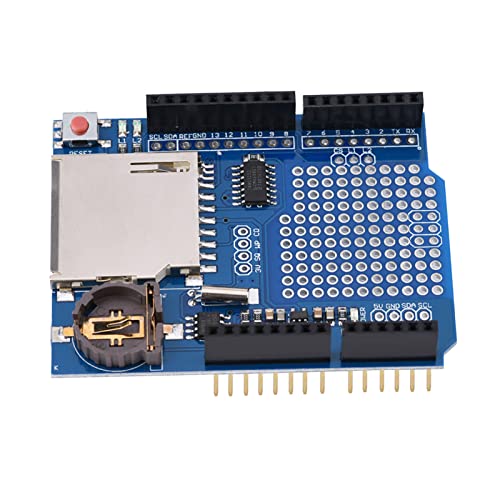 Data Logger Module LoggingShield Data RecorderShield, Data LoggingShield Data Logger Acquisition Module Recorder for UNO SD Card