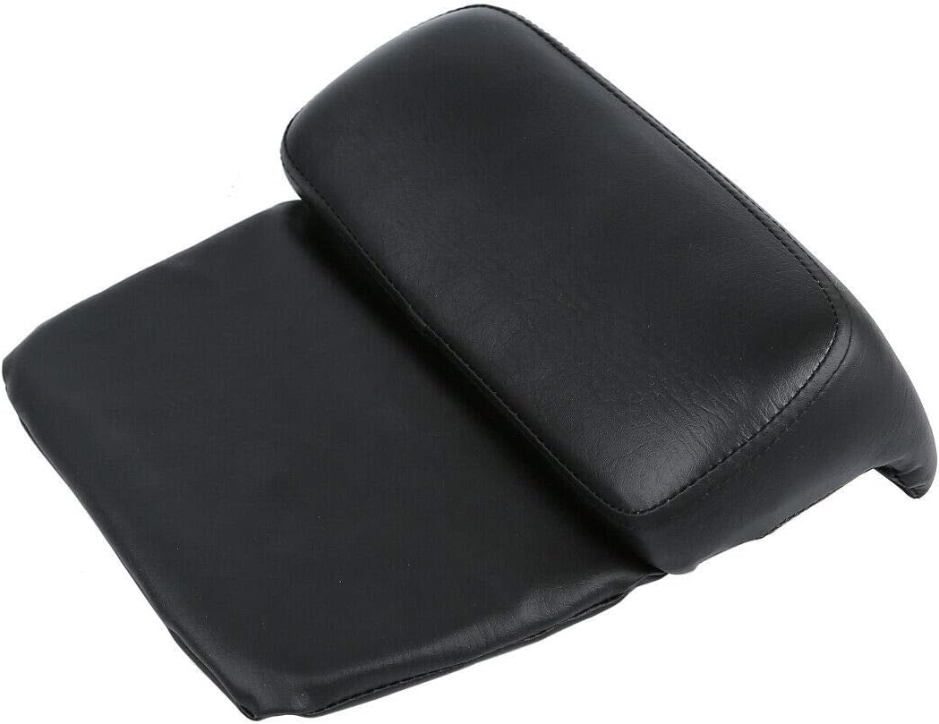 TCMT Vivid Black Razor Motorcycle Trunk Box Chopped Backrest Metal Base Plate Fits For Harley Touring 1997-2013 Road King Road Glide Street Glide Electra Glide Pack Trunk