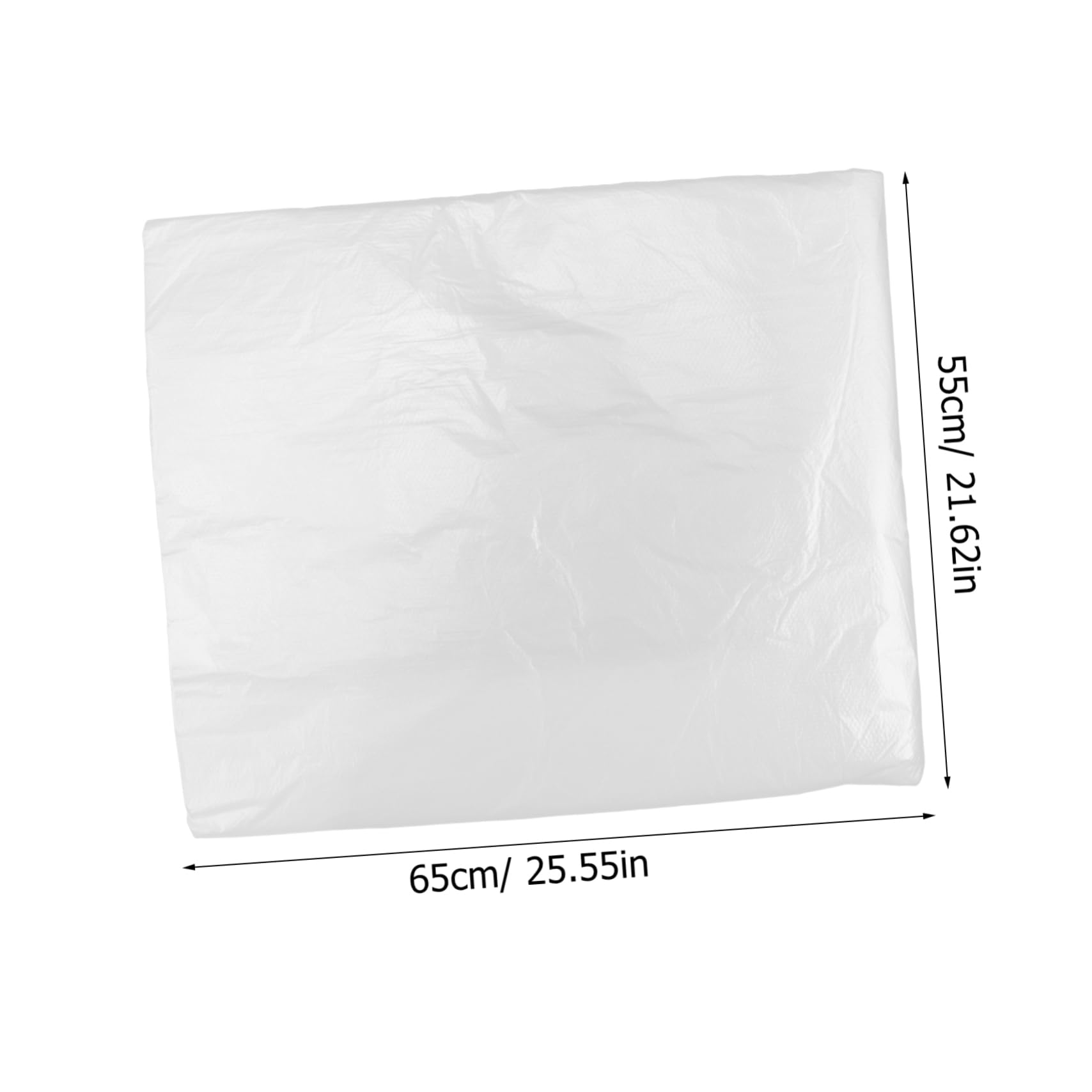 Anneome 80pcs Foot Bath Spa Portable Basin Bags Disposable Pedicure Liners Thick Plastic Foot Bath Liners for Home Salon Use